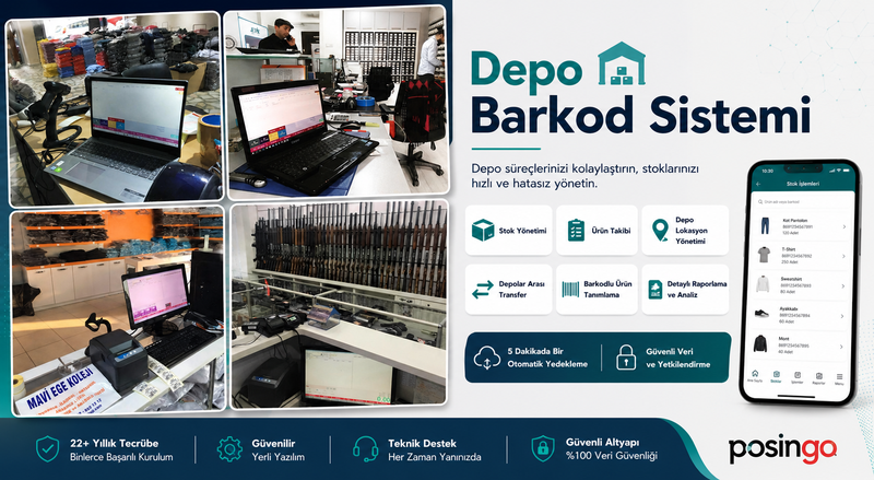 Posingo Depo Barkod Sistemi