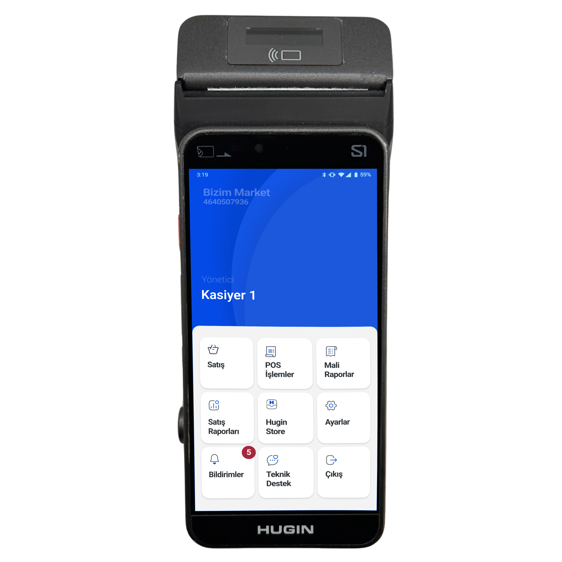 Hugin S1 Android Yazarkasa