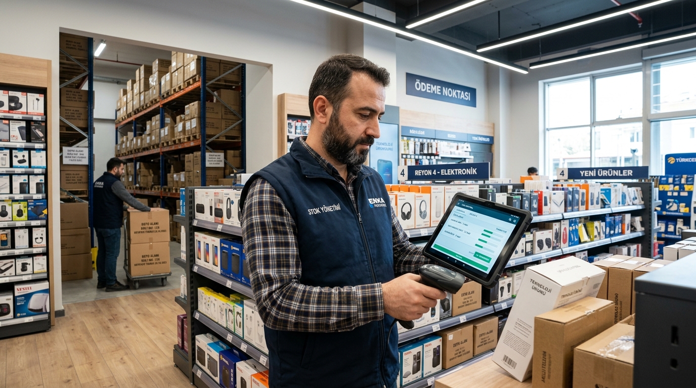 Perakende Mağaza ve Depo Stok Kontrol Listesi